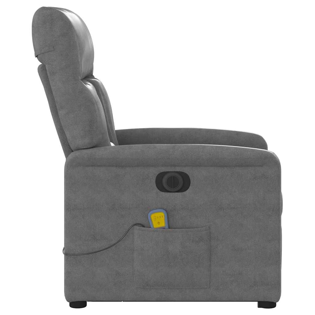 Massagesessel Aufstehhilfe Elektrisch Dunkelgrau