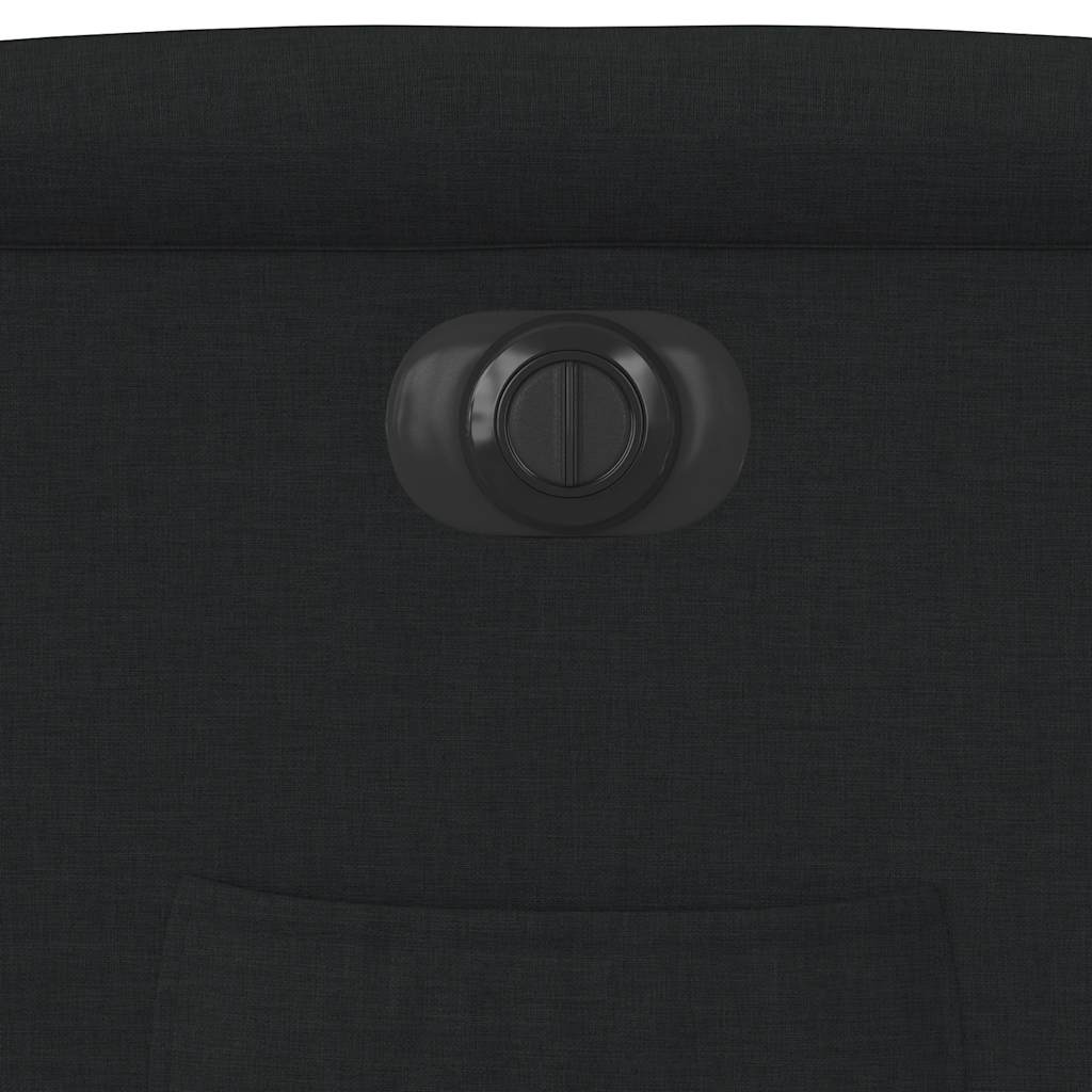 Relaxsessel Elektrisch Schwarz Stoff