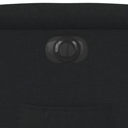 Relaxsessel Elektrisch Schwarz Stoff