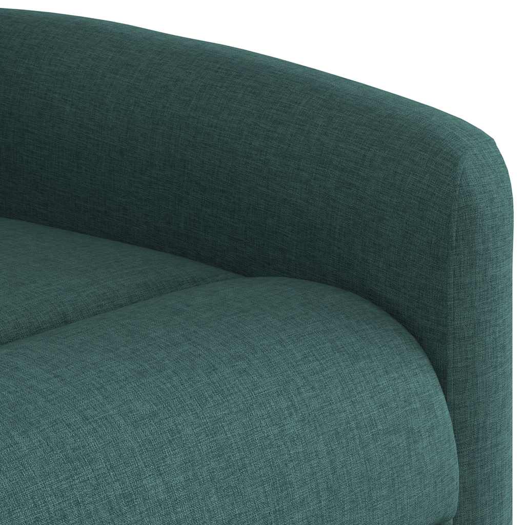Relaxsessel Elektrisch Dunkelgrün Stoff