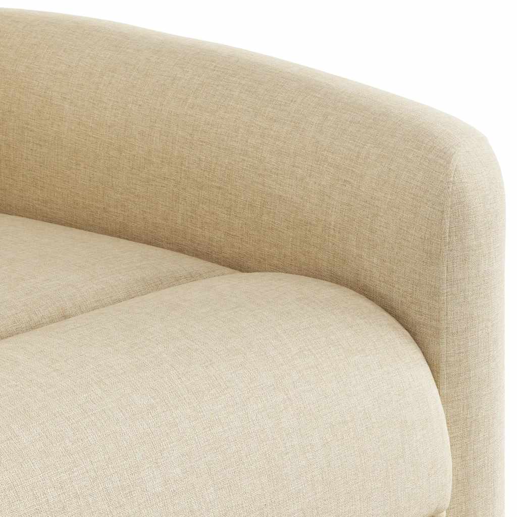Relaxsessel Elektrisch Creme Stoff