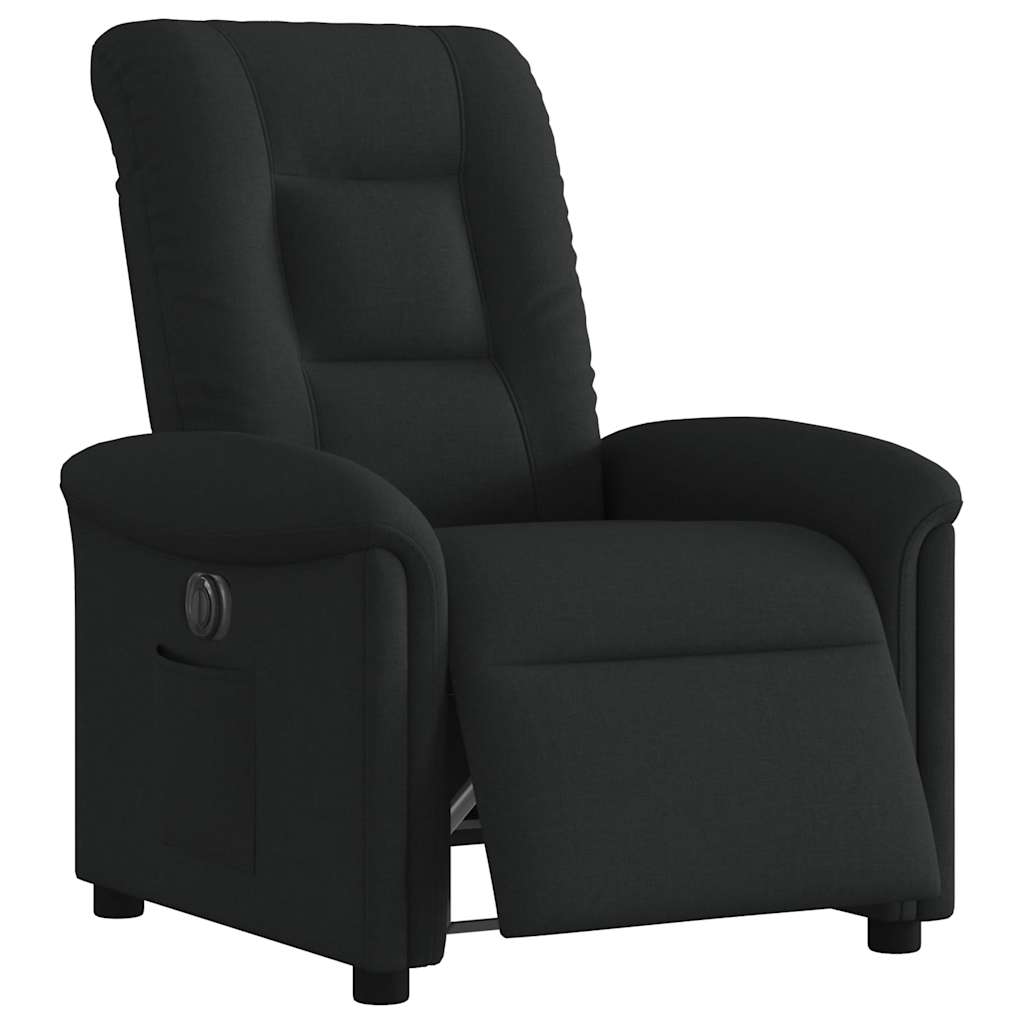 Relaxsessel Elektrisch Schwarz Stoff