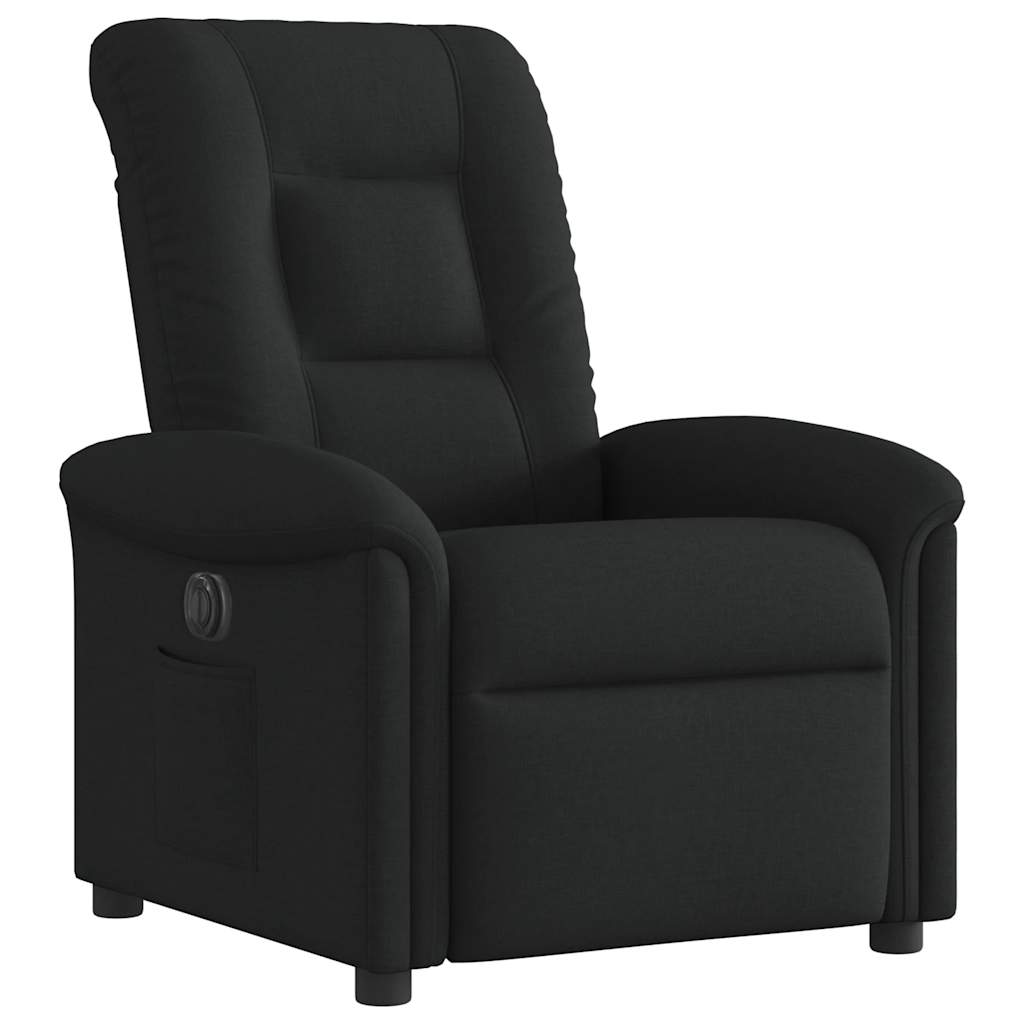 Relaxsessel Elektrisch Schwarz Stoff
