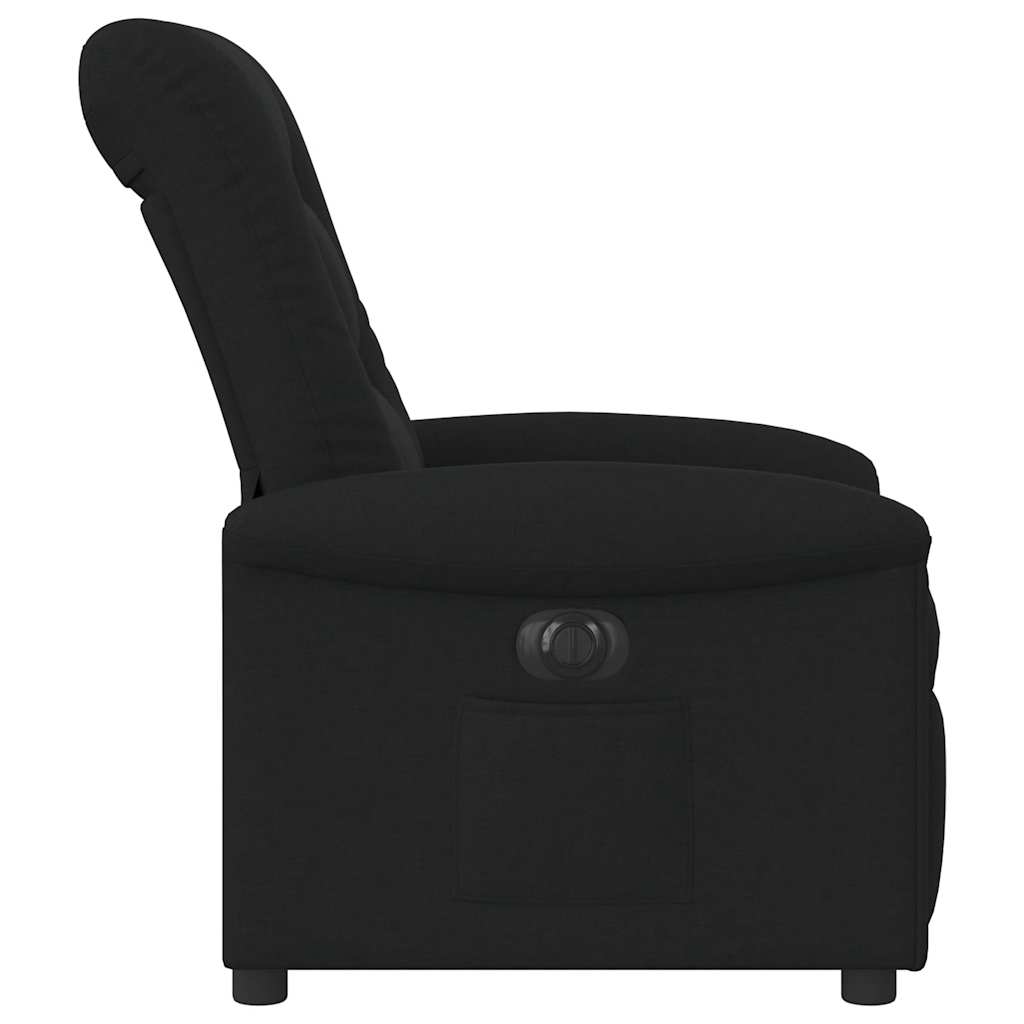 Relaxsessel Elektrisch Schwarz Stoff