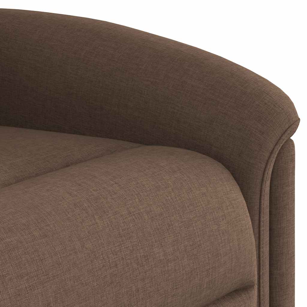 Relaxsessel Elektrisch Braun Stoff