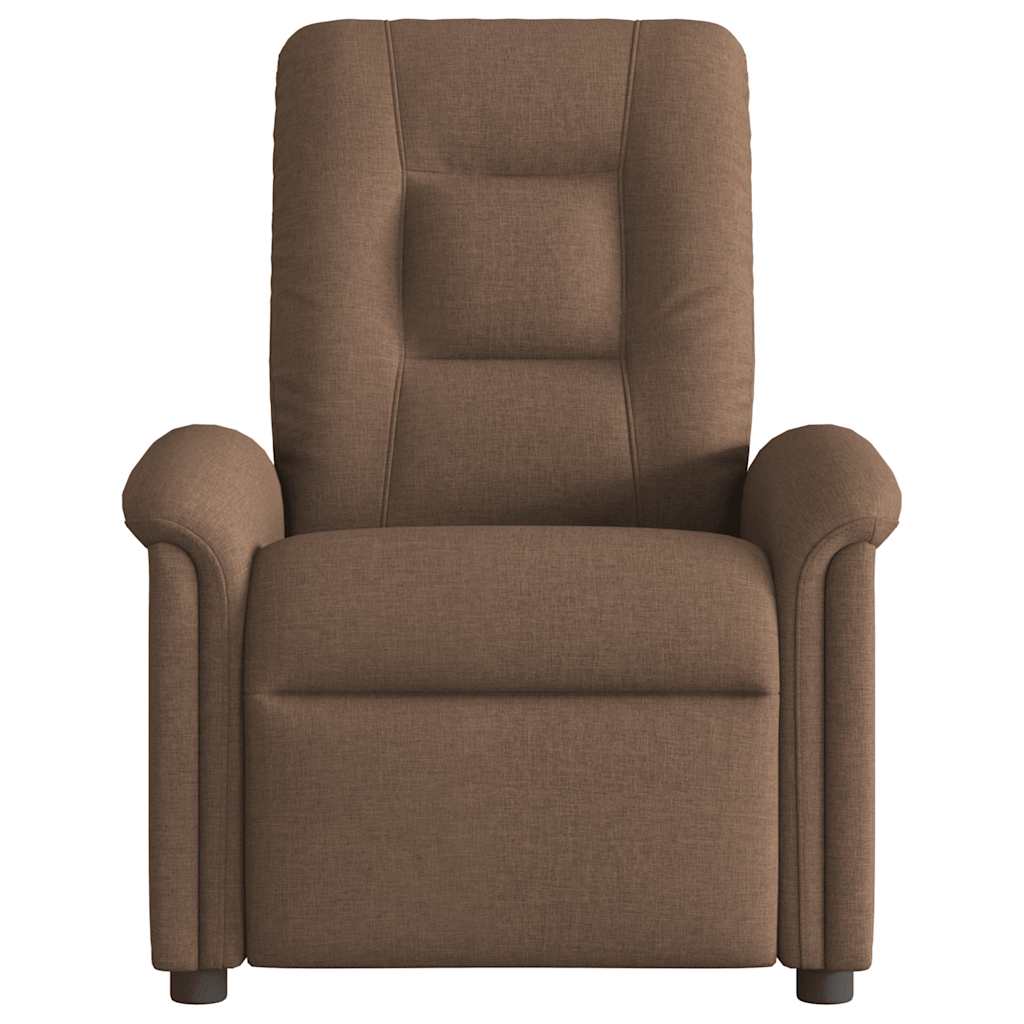 Relaxsessel Elektrisch Braun Stoff