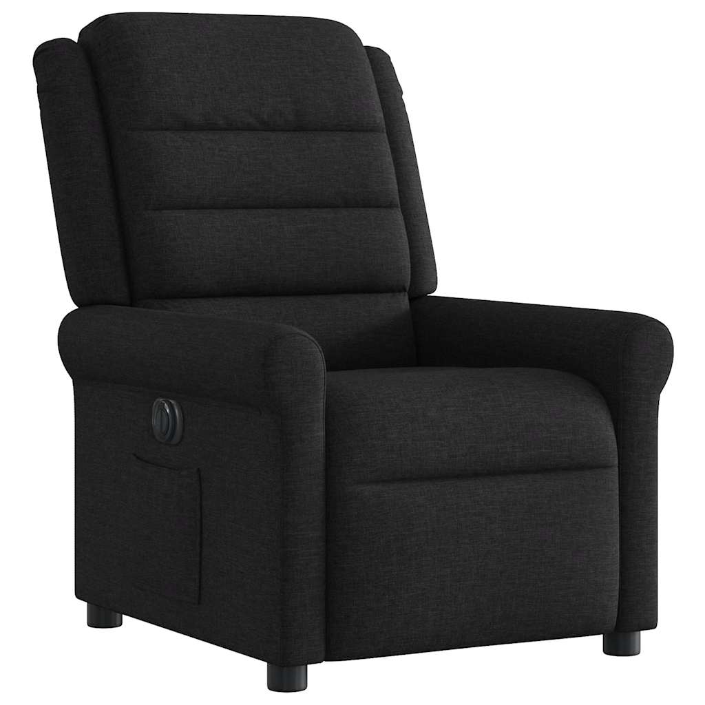 Relaxsessel Elektrisch Schwarz Stoff