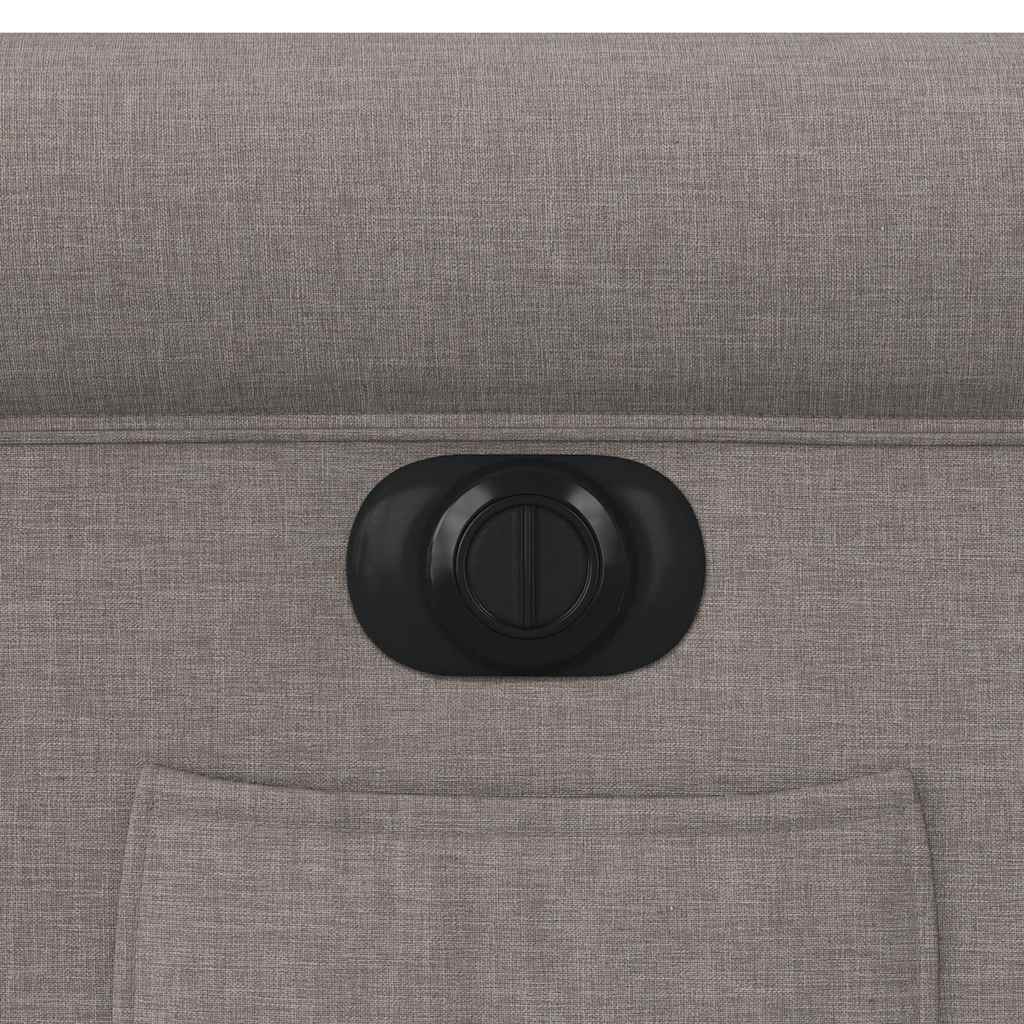 Relaxsessel Elektrisch Taupe Stoff