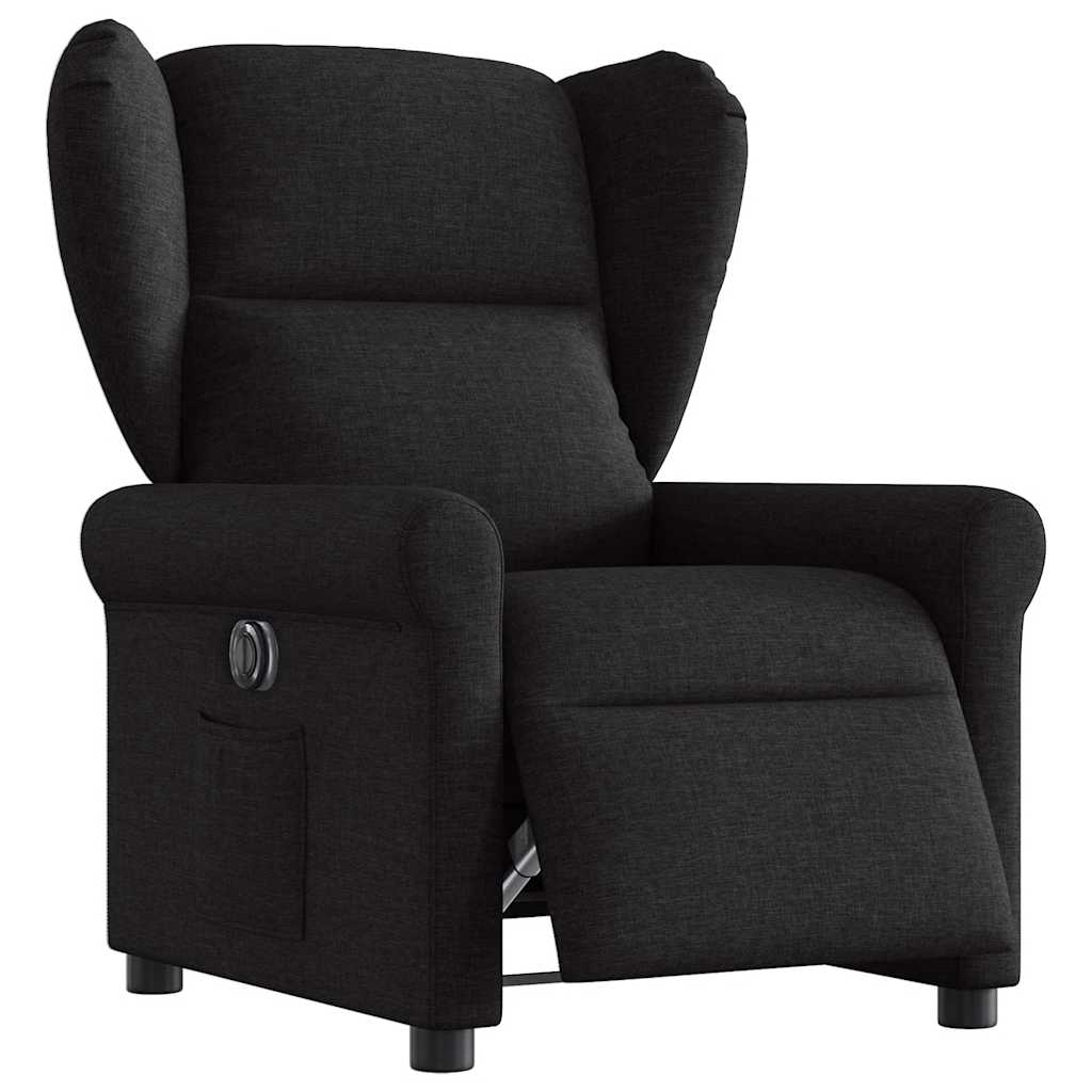 Relaxsessel Elektrisch Schwarz Stoff