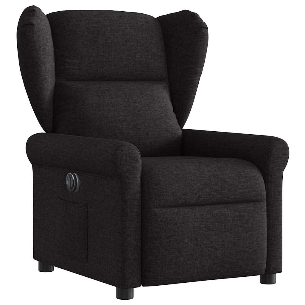 Relaxsessel Elektrisch Schwarz Stoff
