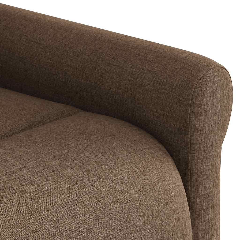 Relaxsessel Elektrisch Braun Stoff