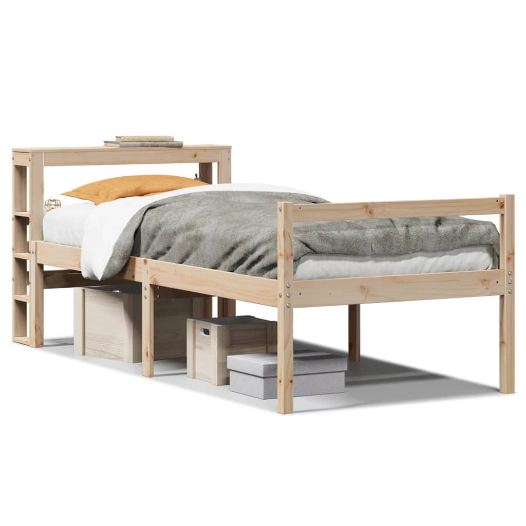 Seniorenbett mit Kopfteil ohne Matratze 90x190 cm