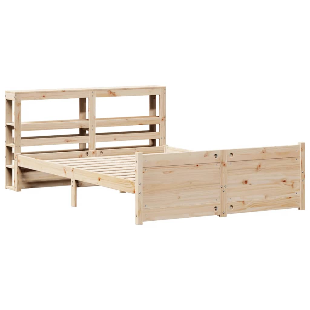 Bettgestell mit Kopfteil ohne Matratze 120x200 cm