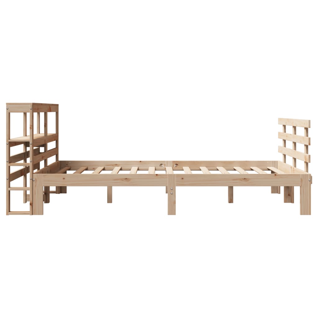 Bettgestell mit Kopfteil ohne Matratze 120x190 cm