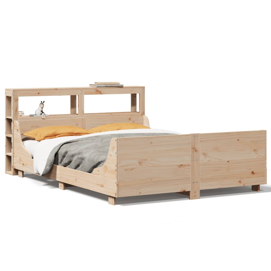 Massivholzbett ohne Matratze 160x200 cm Kiefernholz