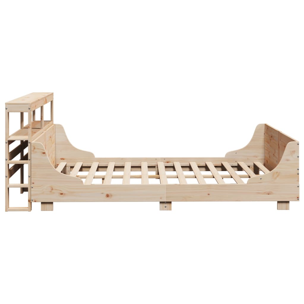 Massivholzbett ohne Matratze 160x200 cm Kiefernholz