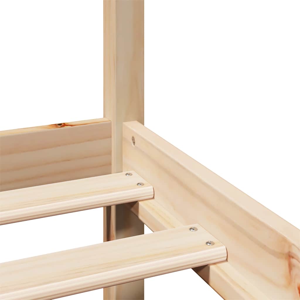 Bettgestell mit Kopfteil ohne Matratze 180x200 cm