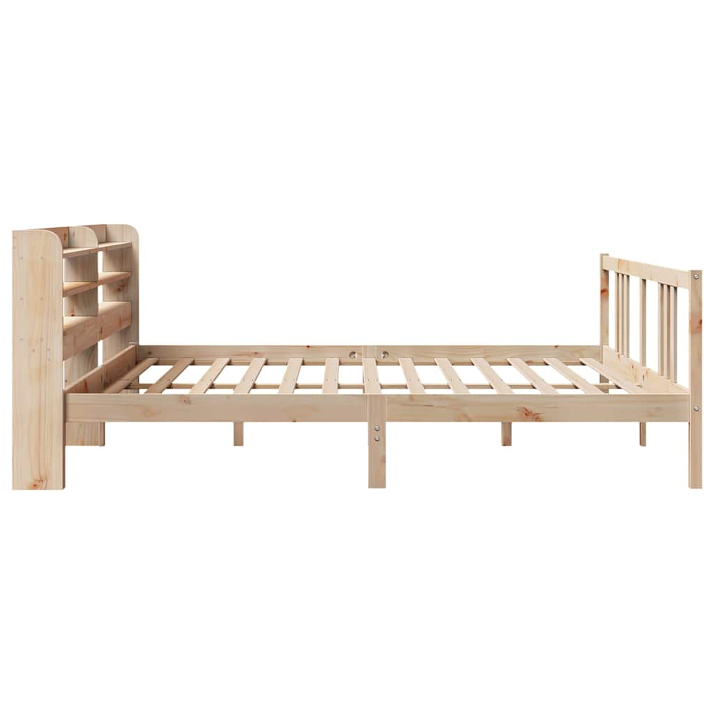 Bettgestell mit Kopfteil ohne Matratze 200x200 cm