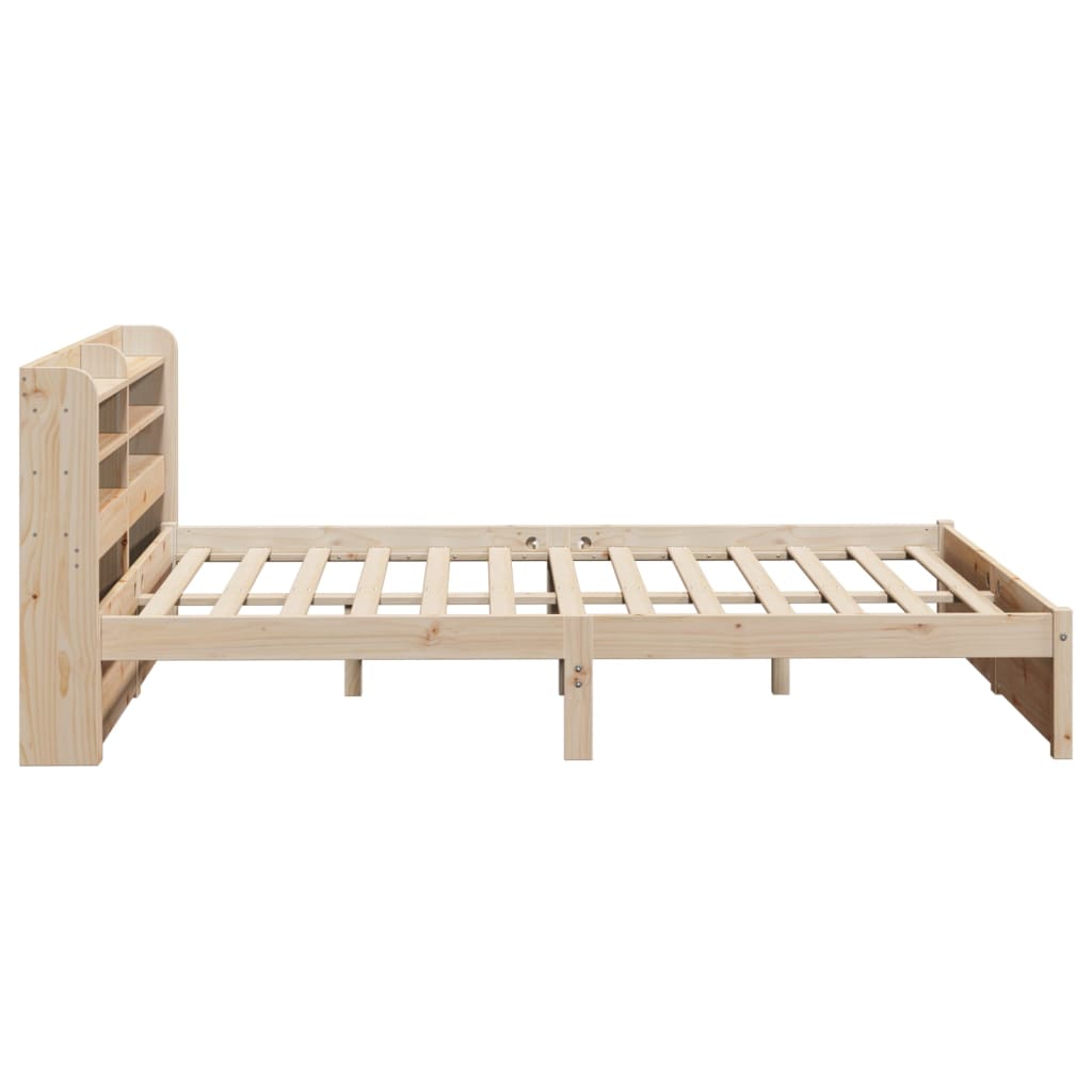 Bed frame with headboard without mattress 120x200 cm