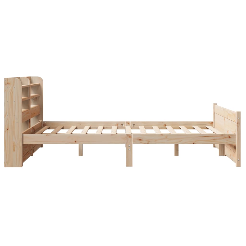 Bed frame with headboard without mattress 120x200 cm