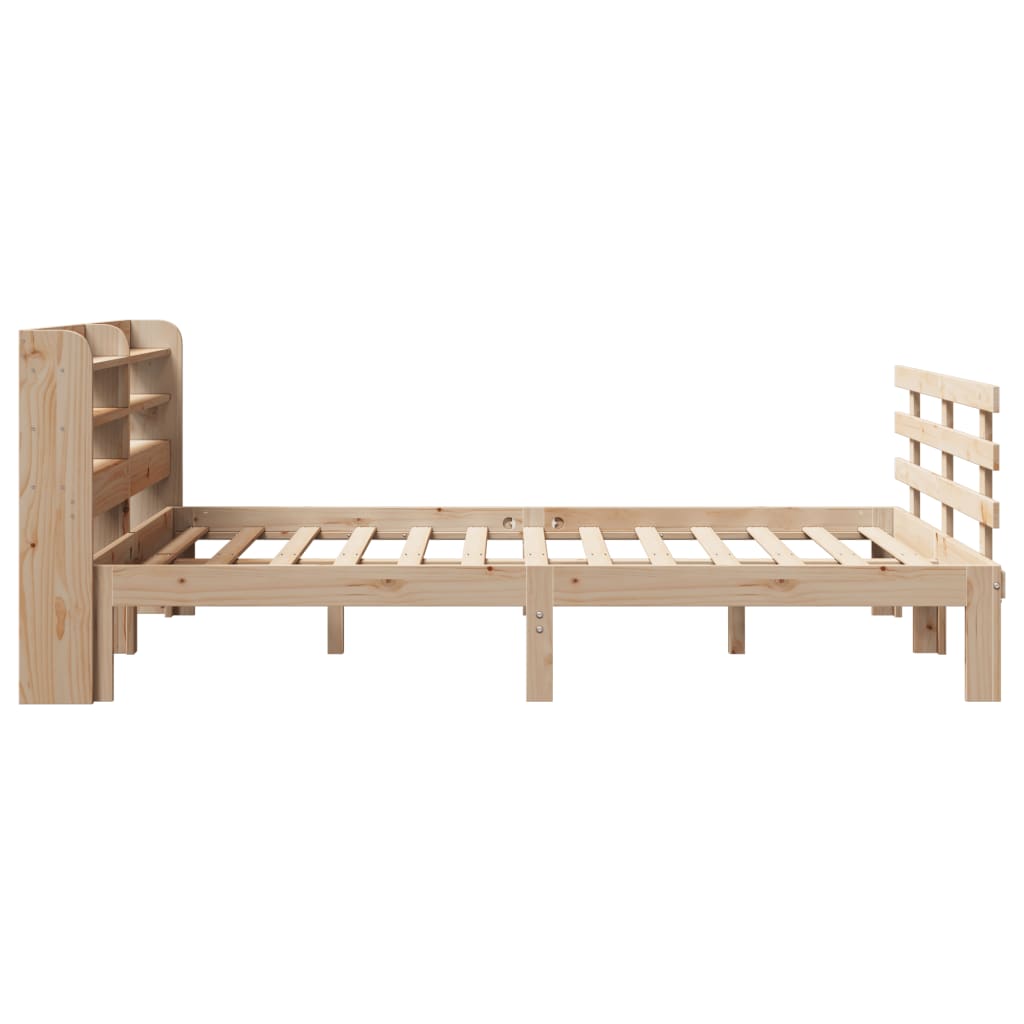 Bettgestell mit Kopfteil ohne Matratze 150x200 cm