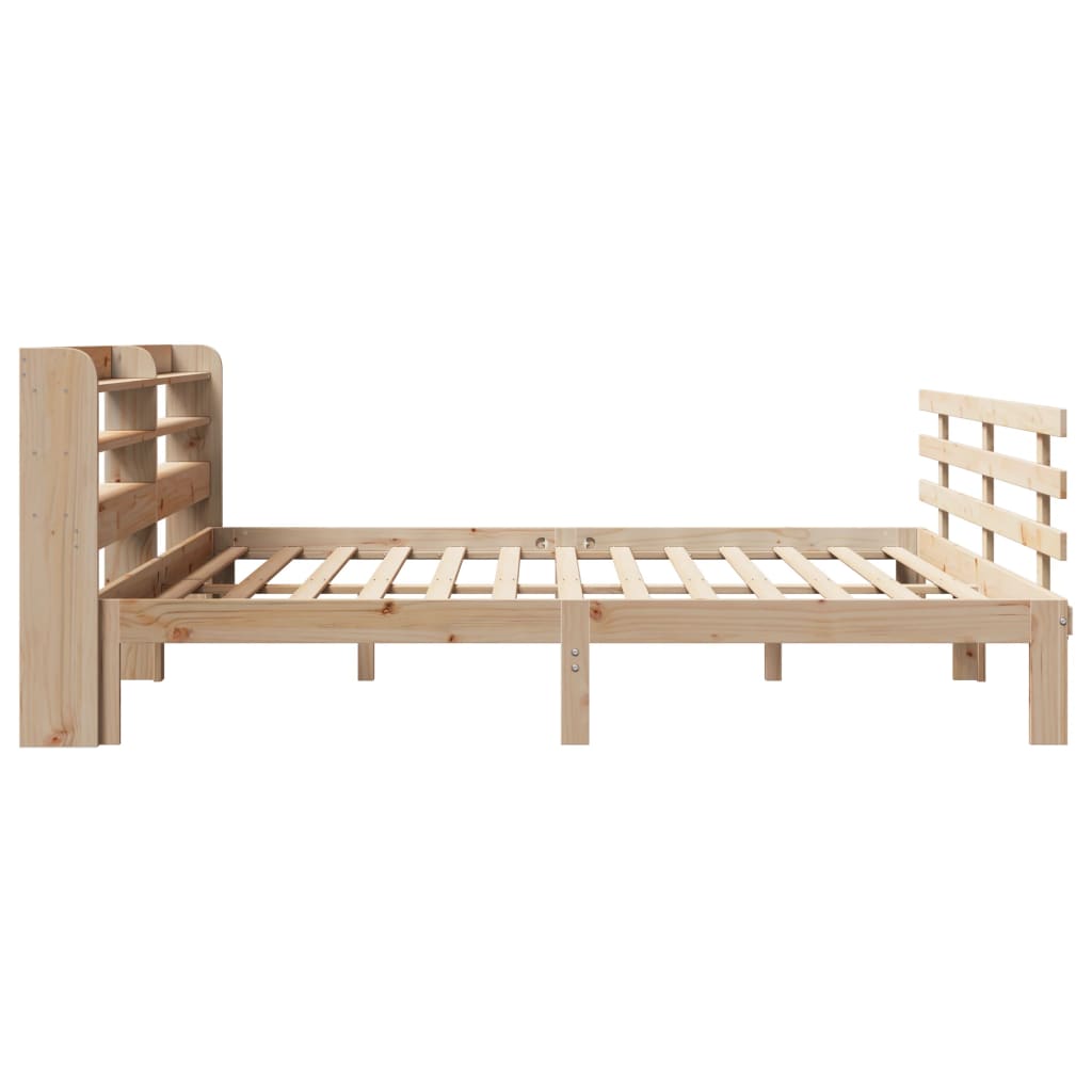 Bettgestell mit Kopfteil ohne Matratze 180x200 cm