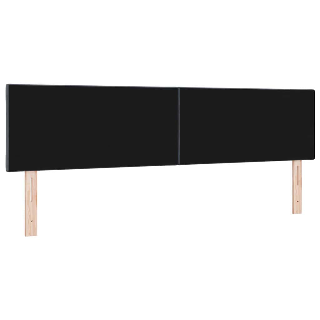 LED Kopfteil Dunkelgrau 180 cm Samt