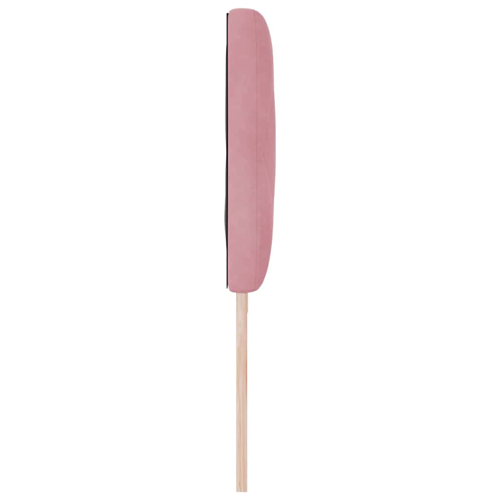 LED Kopfteil Rosa 200 cm Samt