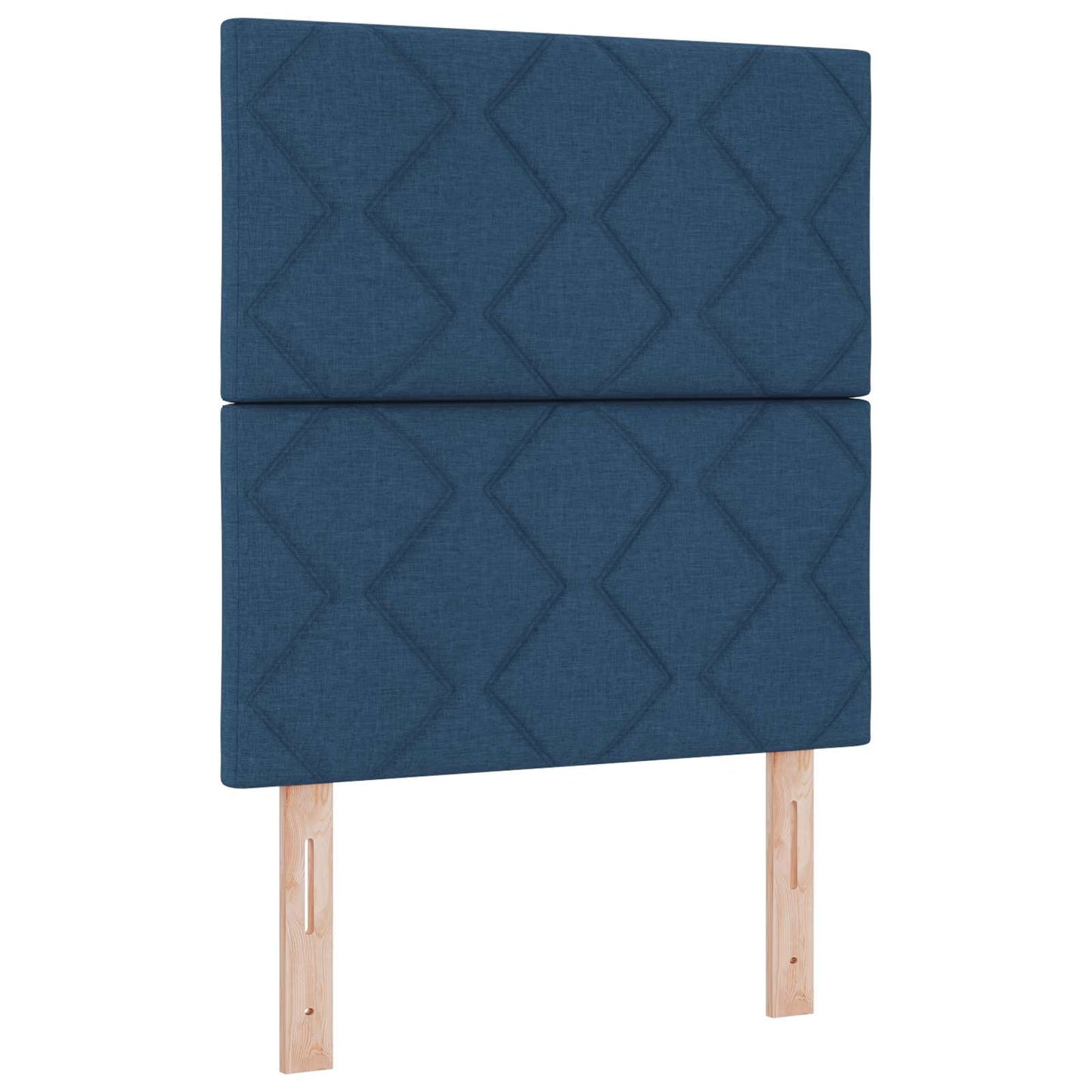 LED Kopfteil Blau 80 cm Stoff