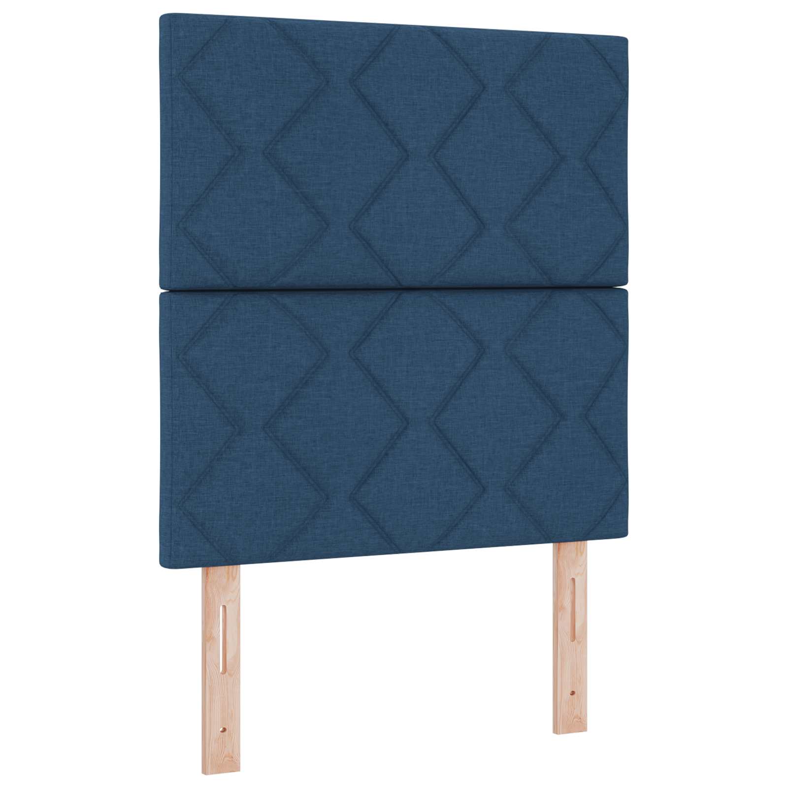 LED Kopfteil Blau 80 cm Stoff