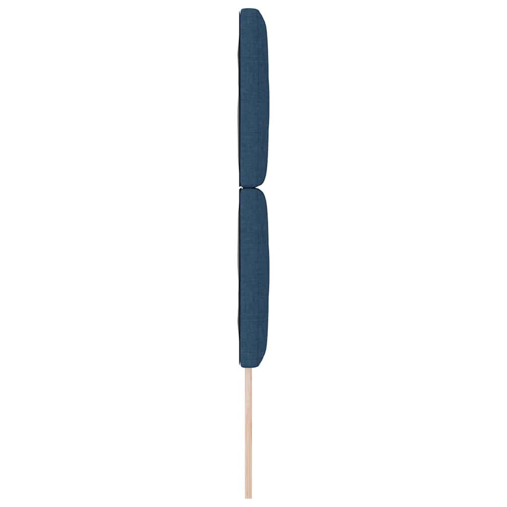 LED Kopfteil Blau 80 cm Stoff