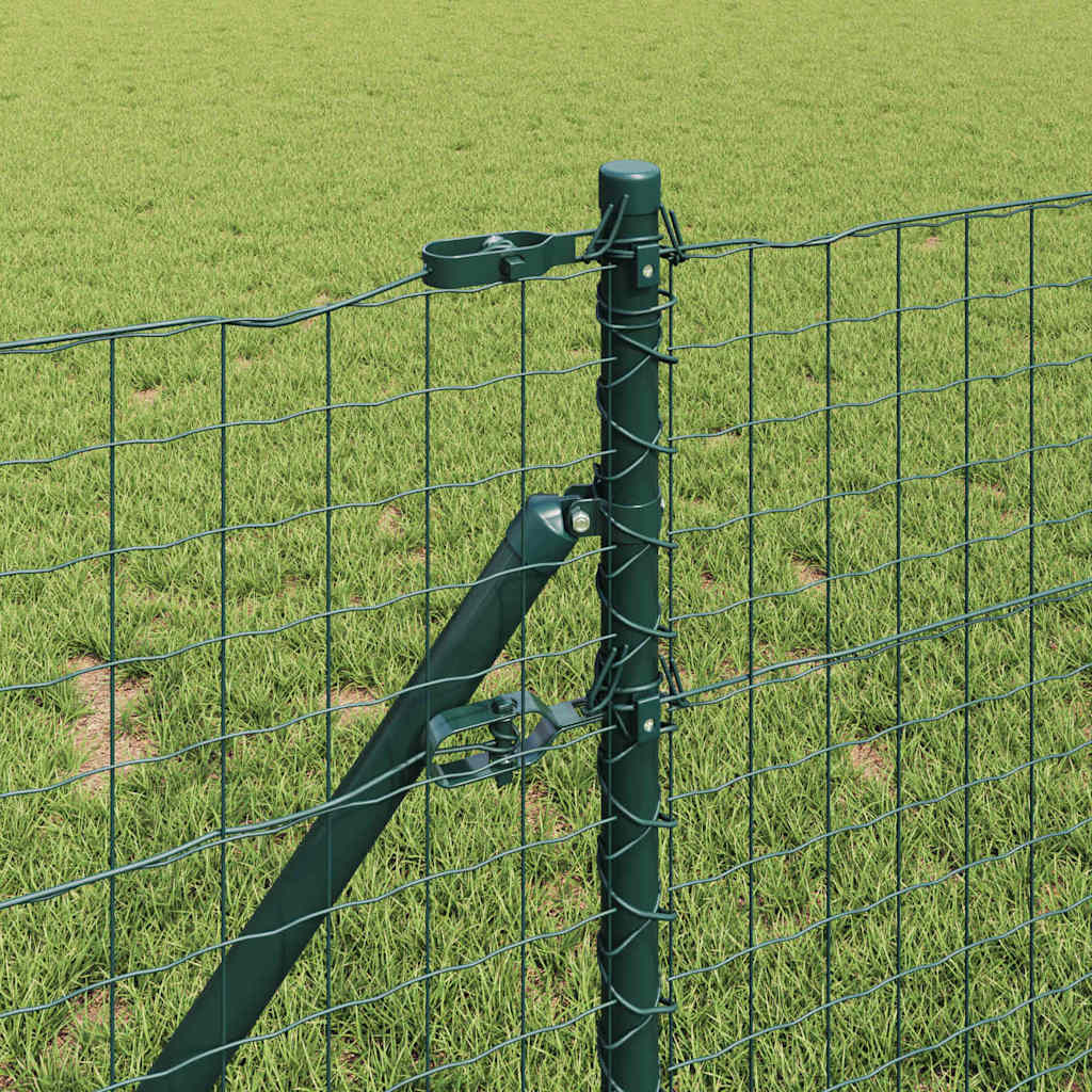 Eingebetteter Zaunpfosten 26 stk. Grün