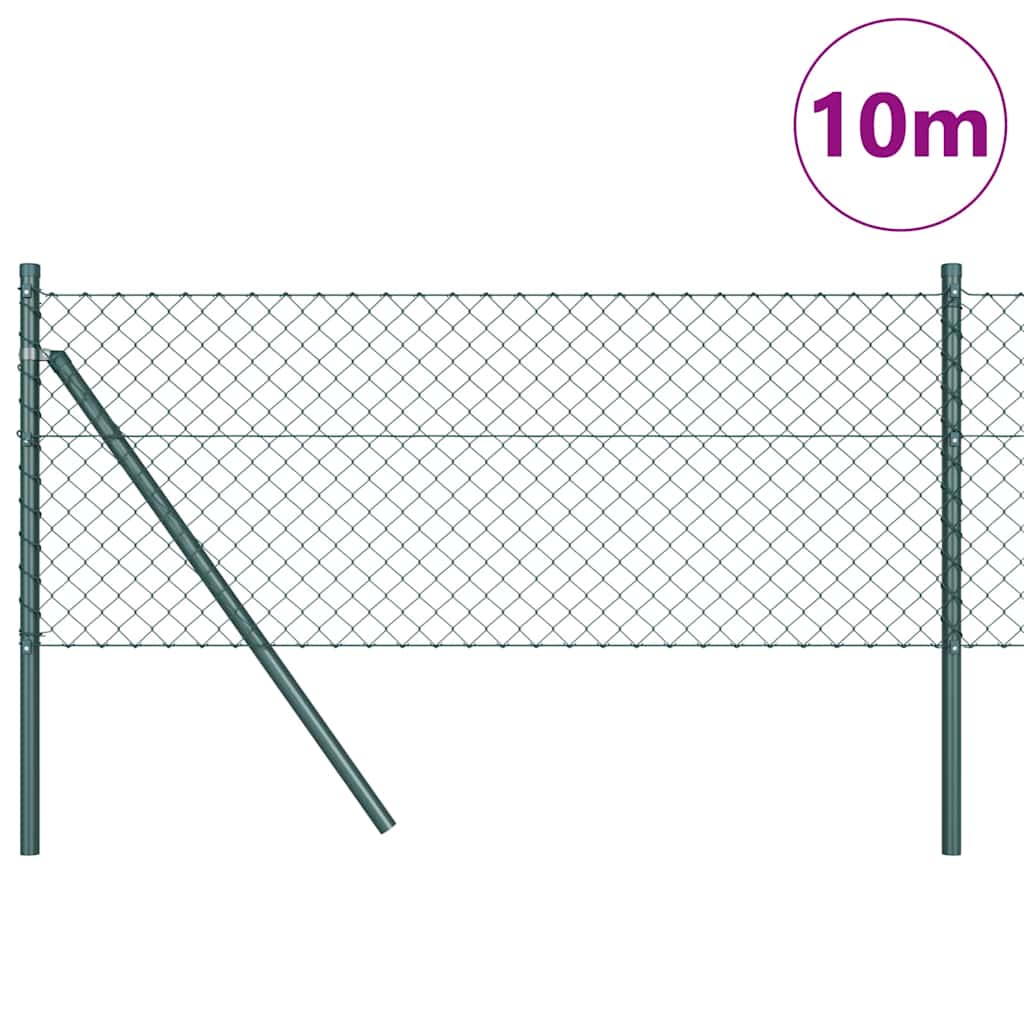 Ground Fix Geschweißter Drahtzaun 10 x 0,8 m (B x H)