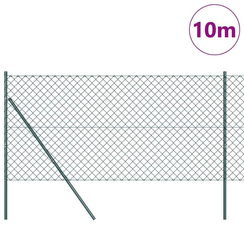 Ground Fix Geschweißter Drahtzaun 10 x 1,5 m (B x H)