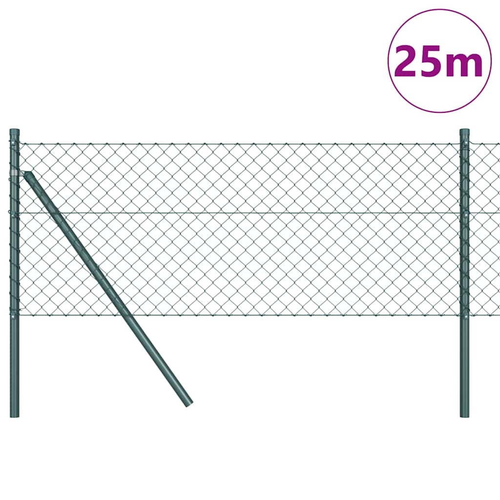 Ground Fix Geschweißter Drahtzaun 25 x 0,8 m (B x H)
