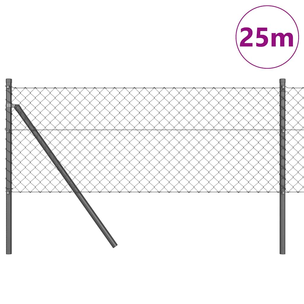 Ground Fix Geschweißter Drahtzaun 25 x 0,4 m (B x H)