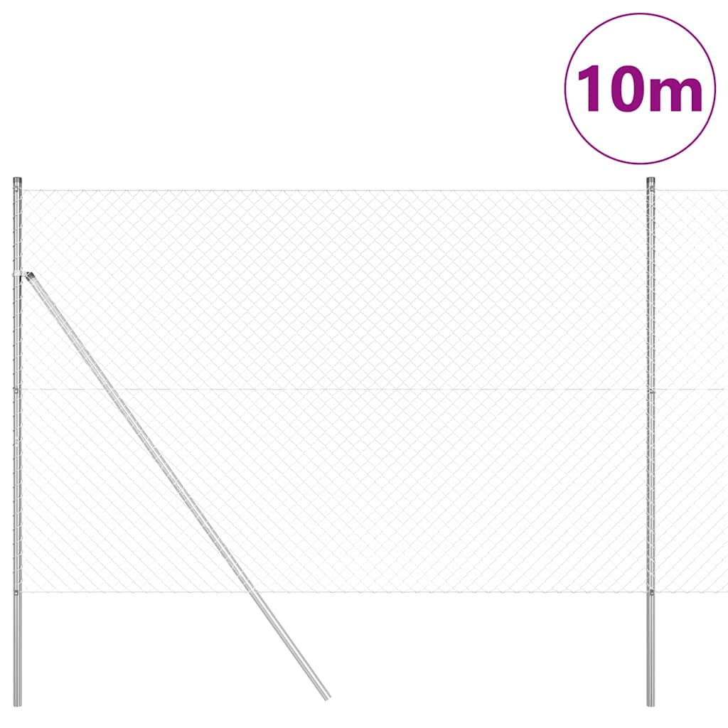 Ground Fix Geschweißter Drahtzaun 10 x 1,5 m (B x H)