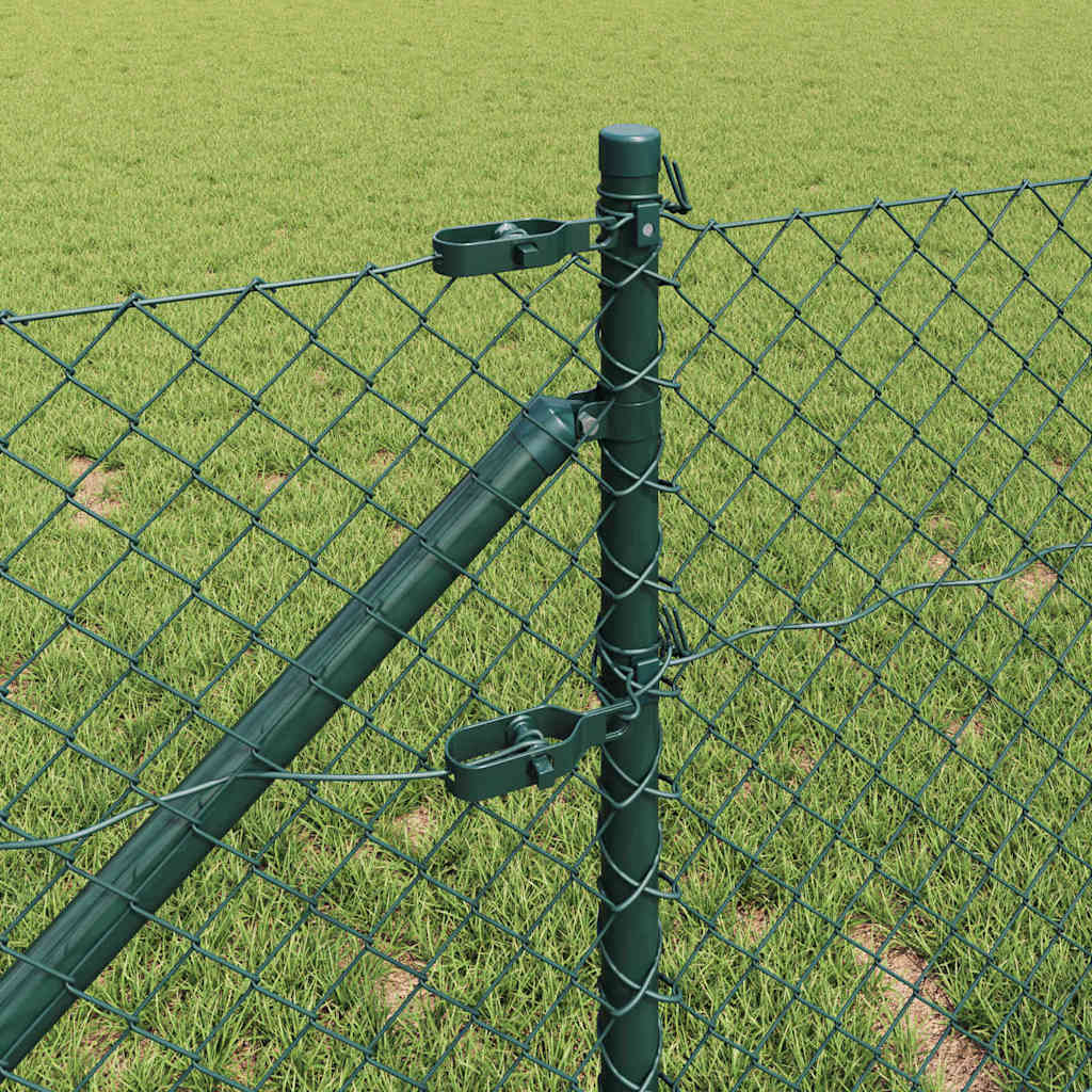 Schweißdrahtzaun mit Spikes 10 x 0,4 m (B x H)