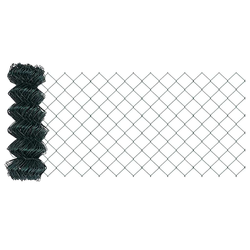 Schweißdrahtzaun mit Spikes 10 x 0,4 m (B x H)