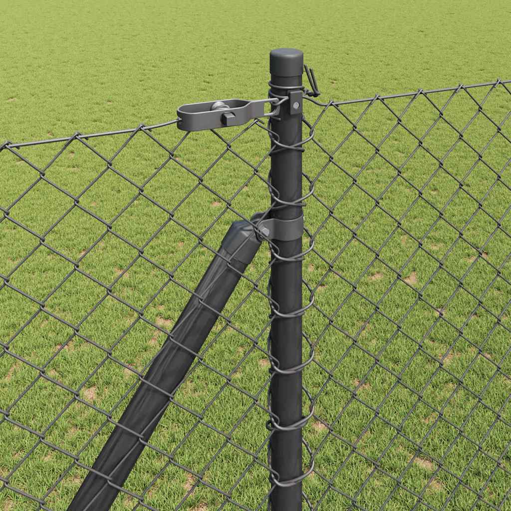 Schweißdrahtzaun mit Spikes 10 x 1,6 m (B x H)