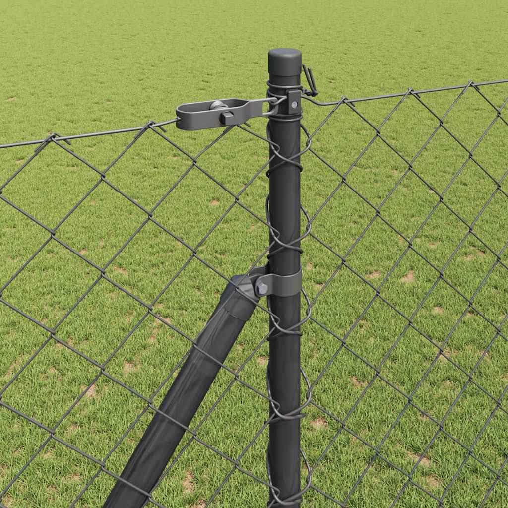 Schweißdrahtzaun mit Spikes 10 x 1,5 m (B x H)