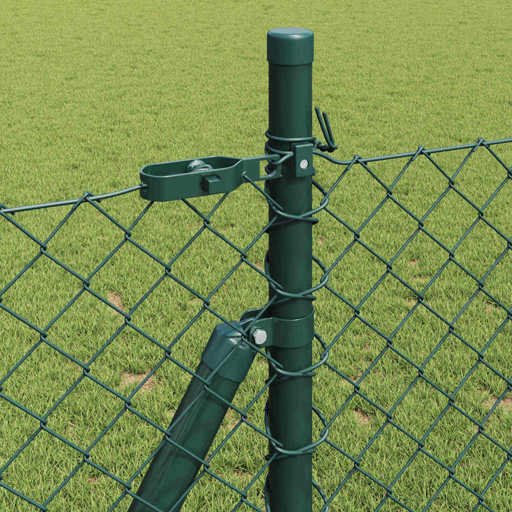 Geschweißter Drahtzaun mit Betonfundament 25 x 0,8 m (B x H)