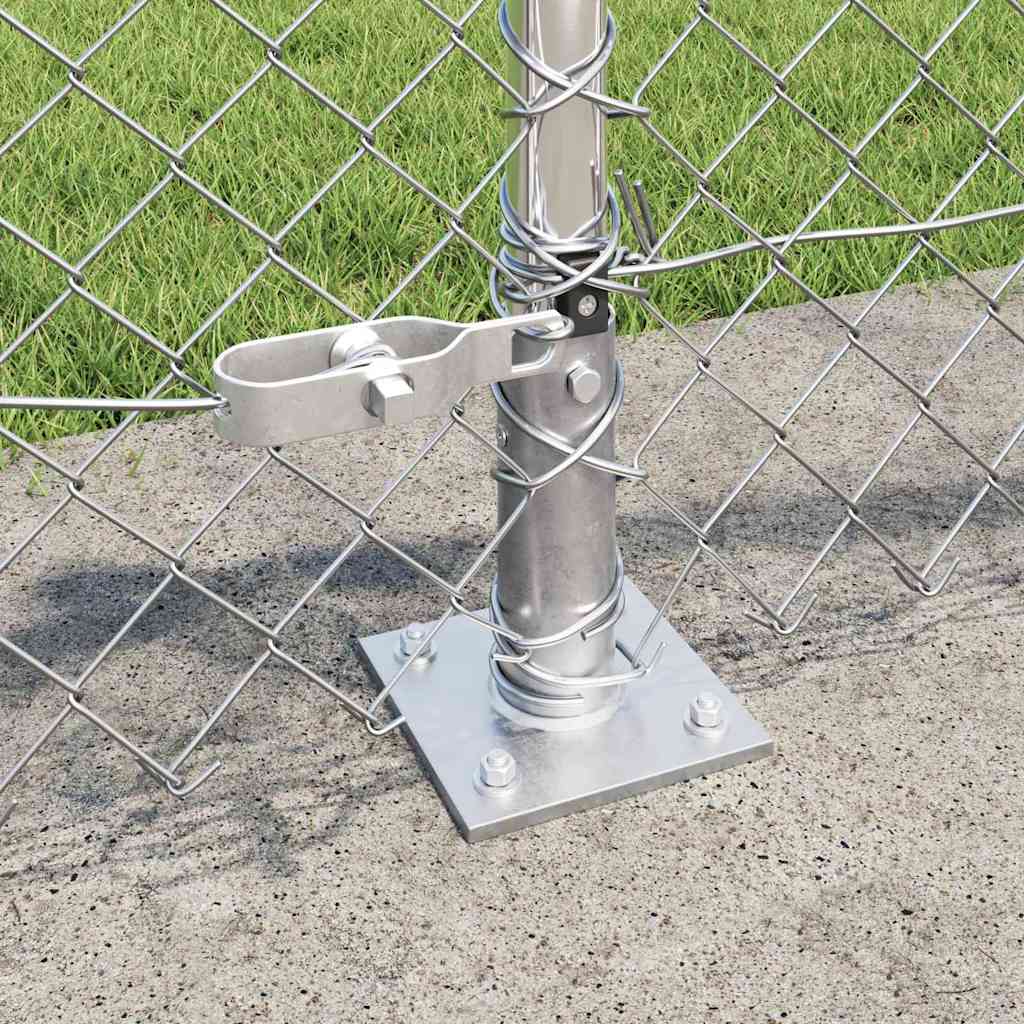 Geschweißter Drahtzaun mit Betonfundament 10 x 0,4 m (B x H)