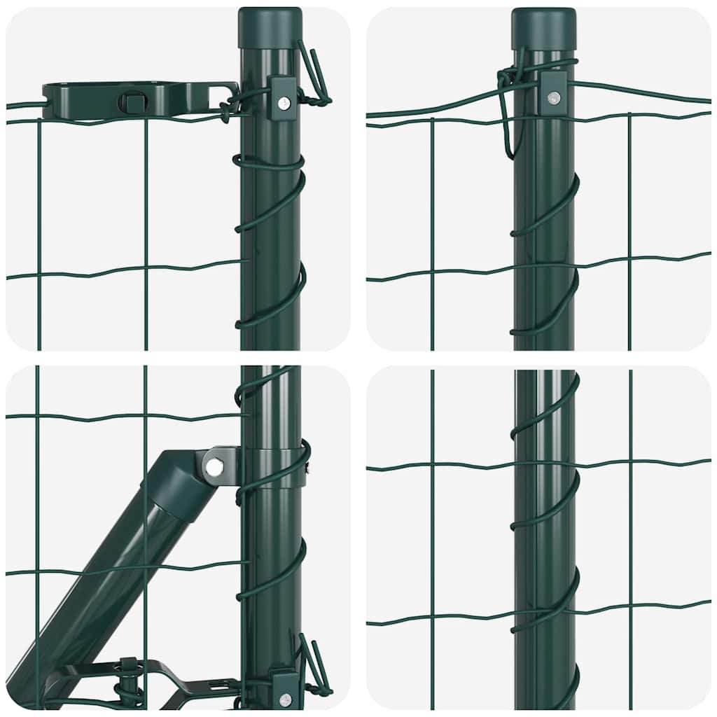 Ground Fix Geschweißter Drahtzaun 10 x 0,8 m (B x H)