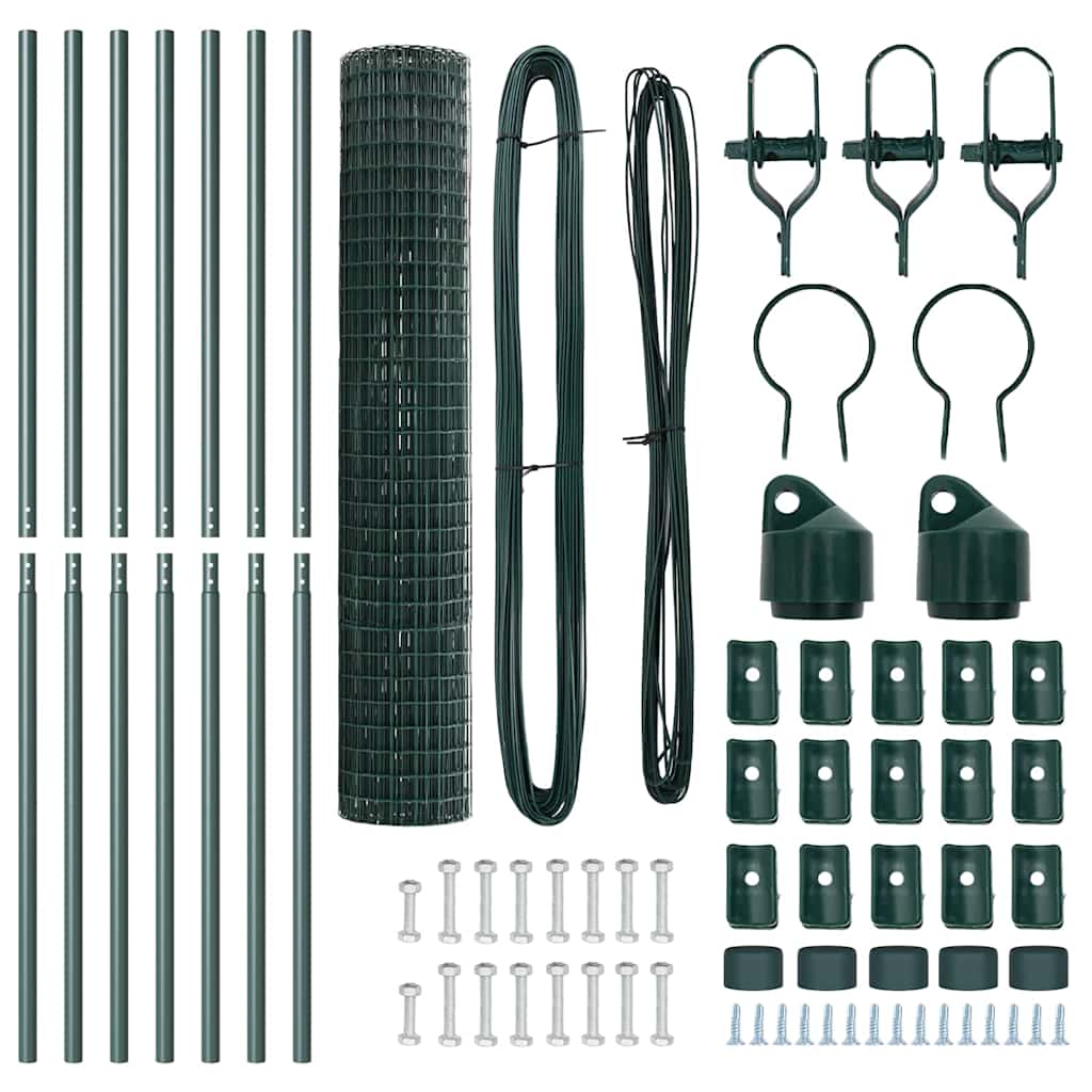 Ground Fix Geschweißter Drahtzaun 10 x 1,5 m (B x H)