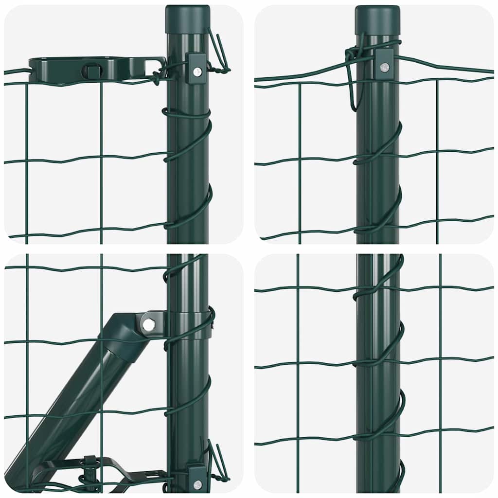 Ground Fix Geschweißter Drahtzaun 25 x 0,6 m (B x H)