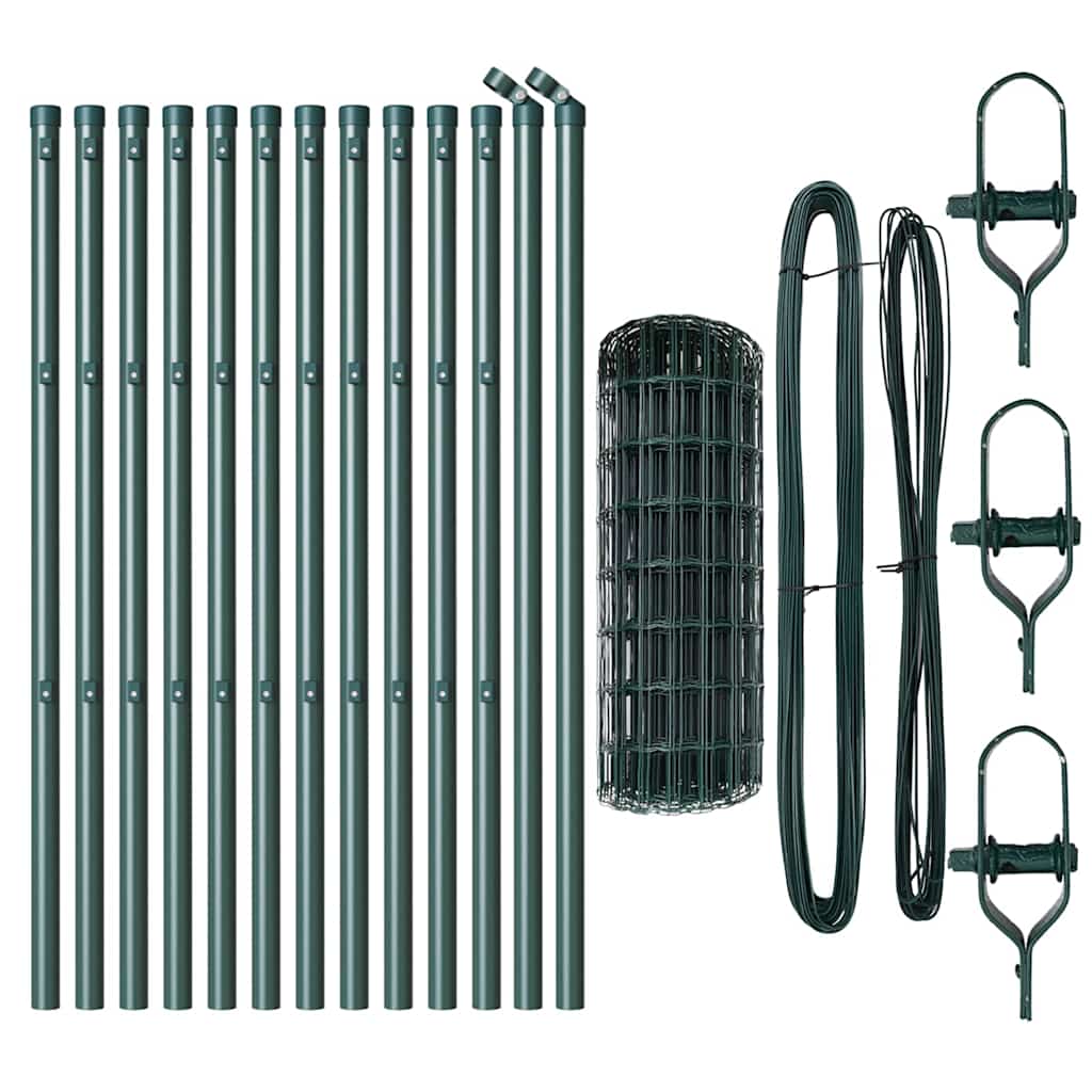 Ground Fix Geschweißter Drahtzaun 25 x 0,6 m (B x H)