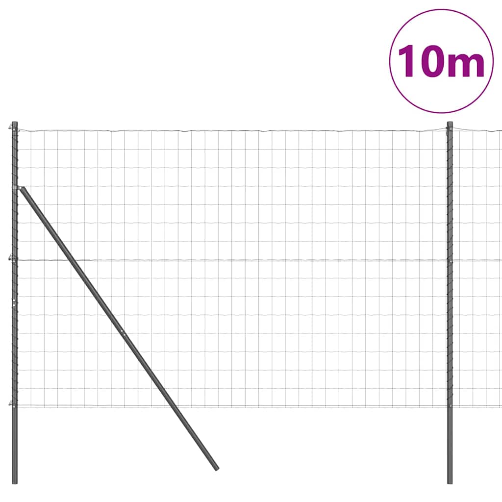Ground Fix Geschweißter Drahtzaun 10 x 1,5 m (B x H)