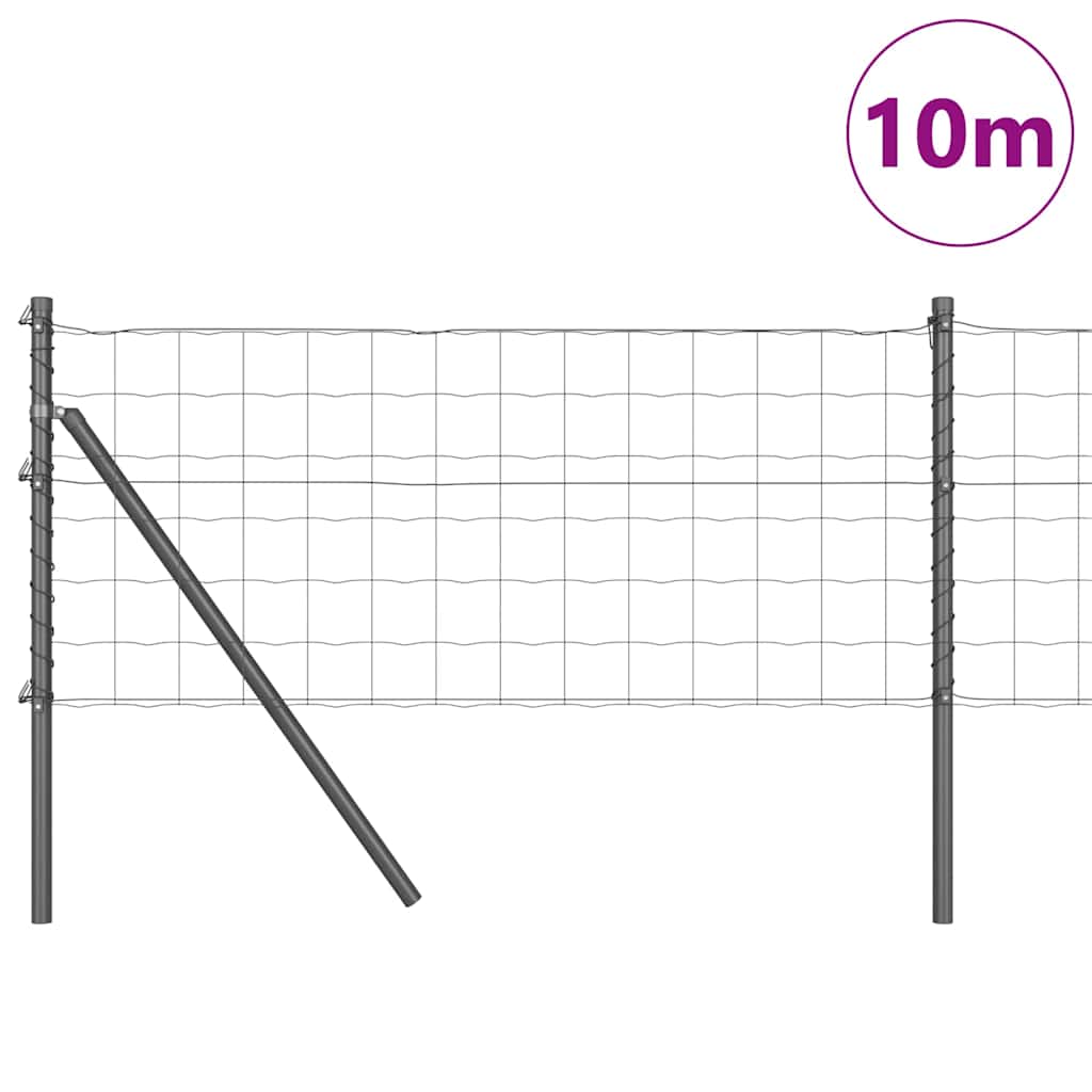 Ground Fix Geschweißter Drahtzaun 10 x 0,8 m (B x H)