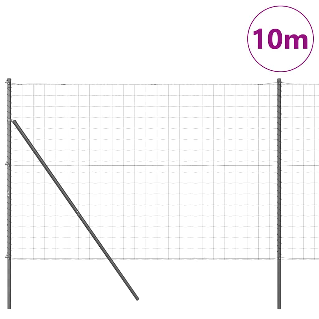 Ground Fix Geschweißter Drahtzaun 10 x 1,6 m (B x H)